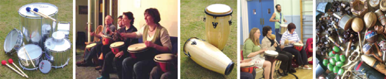 Samba drums